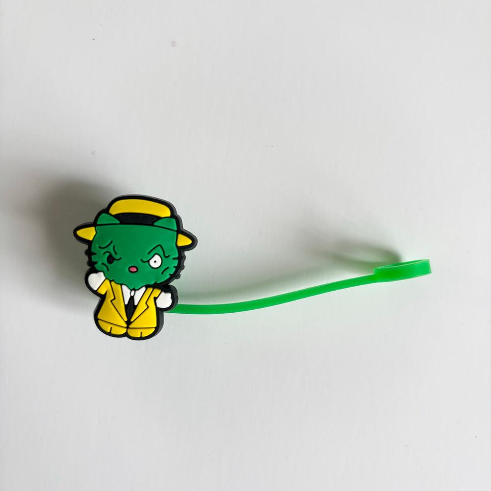 Hello Kitty x Horror Icons Straw Topper Accessories OS Joker Chucky Beetlejuice - Picture 5 of 7